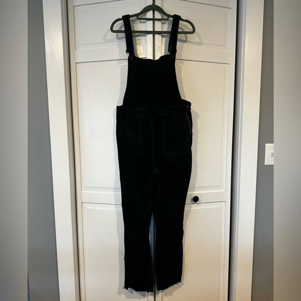 Madewell Straight-Leg Overalls in Lunar Wash